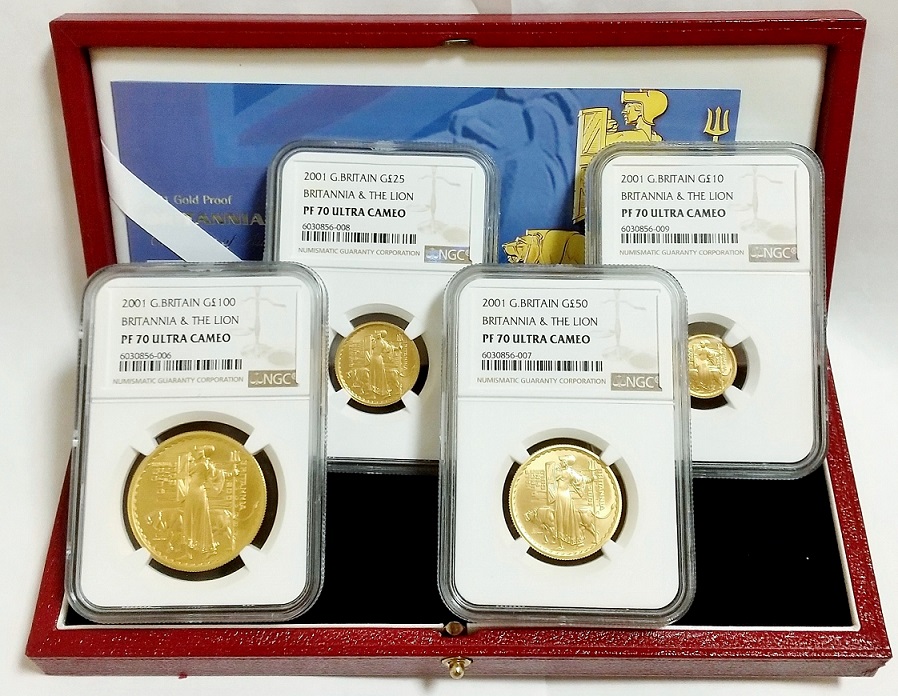 Antique Coin ALE / ALL 最高鑑定 2001年 英国 イギリス ブリタニア Antique Coin ALE / ALL 最高鑑定 2001年 英国 イギリス ブリタニア