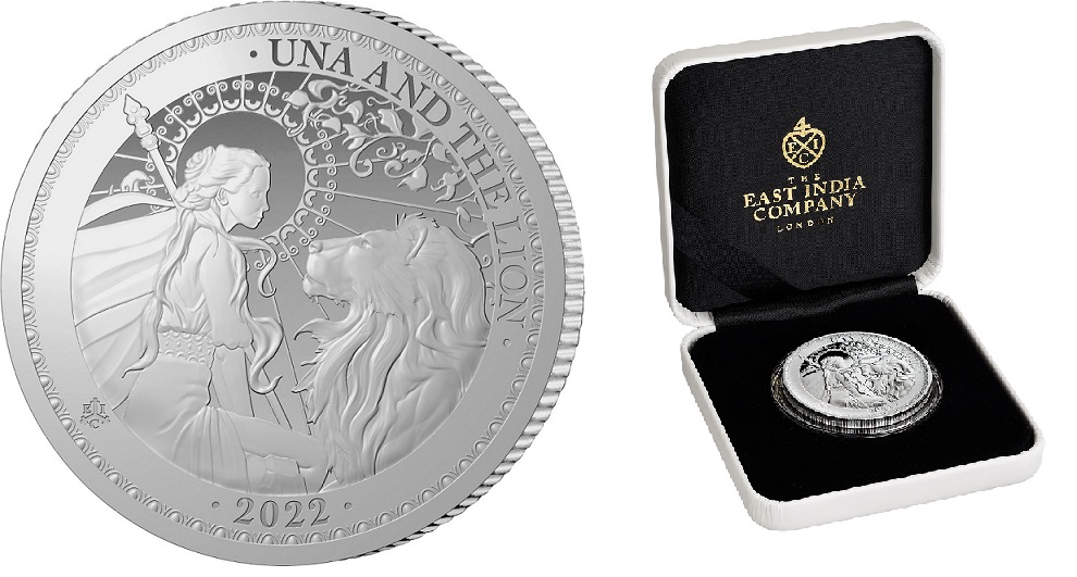 東インド社 2022年 セントヘレナ ウナとライオン 発売開始 – Antique Coin ALE のブログ