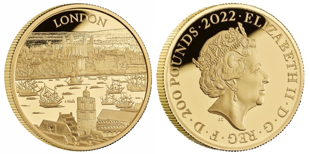 2022年 イギリス ロンドン 都市景観 プルーフ金貨 | Antique Coin ALE 