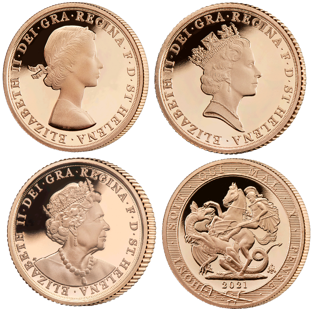 大型【2022年 5オンス】 セントヘレナ ビクトリア ゴシッククラウン 銀貨