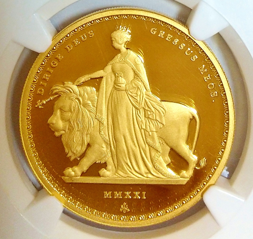 Antique Coin ALE アンティークコイン エーエルイー 日本最大級の品揃え 国内最安値 ゴシッククラウン ウナとライオン スリーグレイセス  取扱店 2021年 セントヘレナ ウナとライオン 5ポンド 1オンス 1oz プルーフ 金貨 NGC PF70 ULTRA CAMEO First  Releases 女王ラベル ...