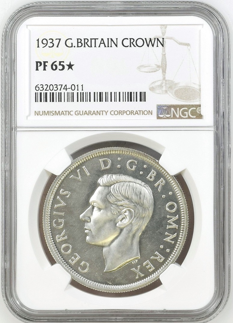 格安 オーストラリア連邦 ジョージ６世 1クラウン銀貨 １９３７ 