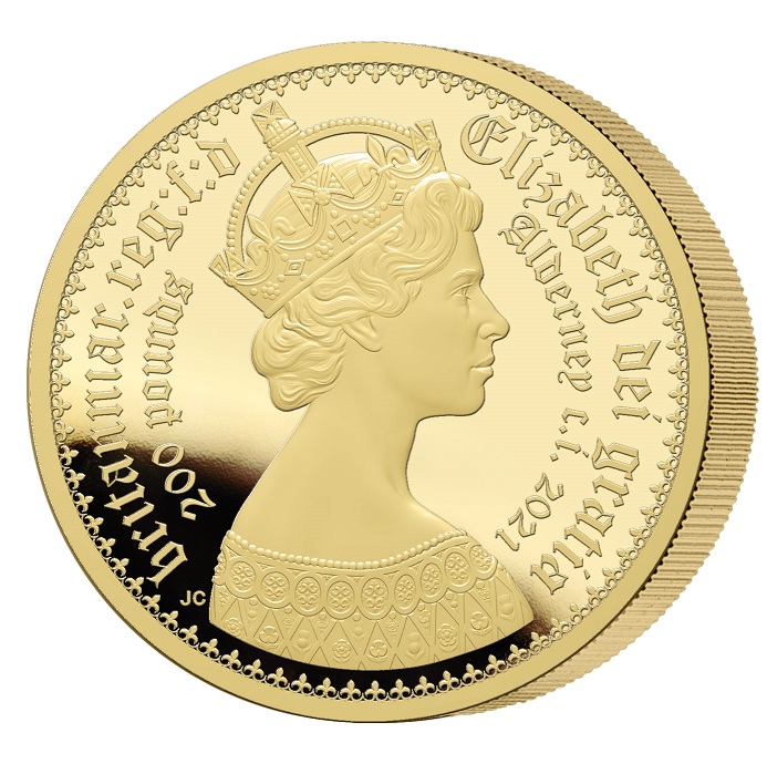 Antique Coin ALE / 2021年 オルダニー NEW GOTHIC CROWN ニュー 