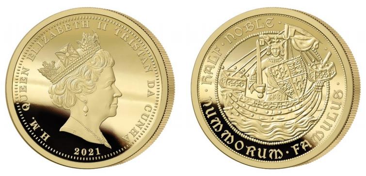 Antique Coin ALE / 2021年 ノーブルコイン エドワード3世 トリスタン 