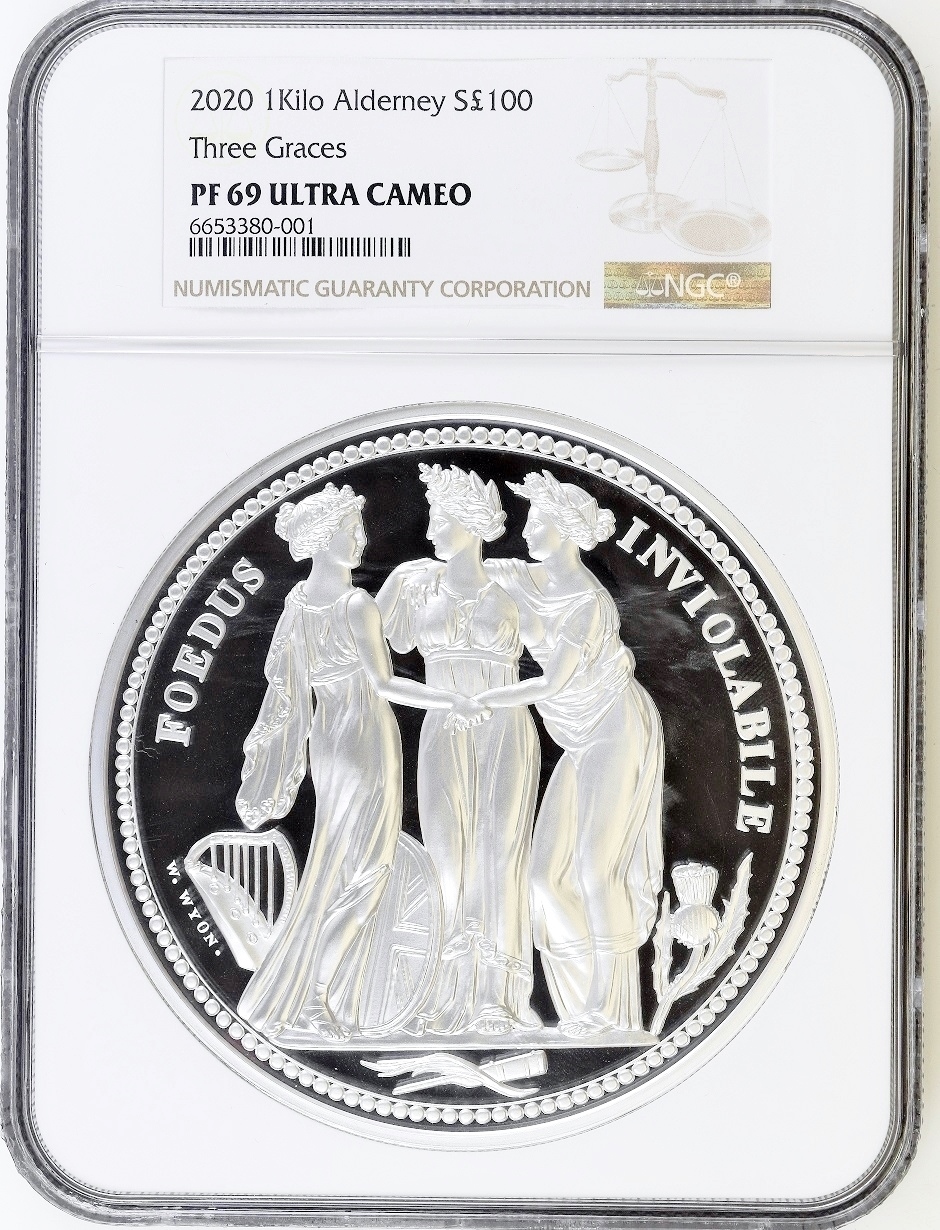 世界99枚 最高鑑定 2011 イギリス 2ポンド 銀貨 PCGS ブリタニア