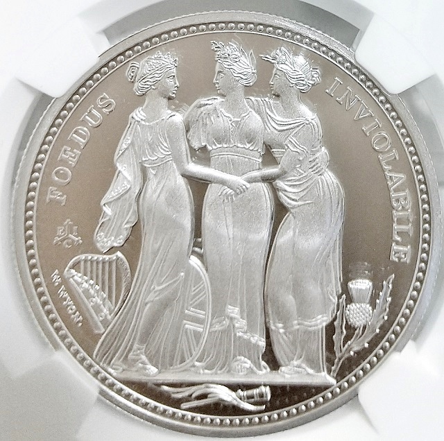 【美品】NGC PF69 ULTRA CAMEO/スリーグレイセス/銀貨/鑑定品