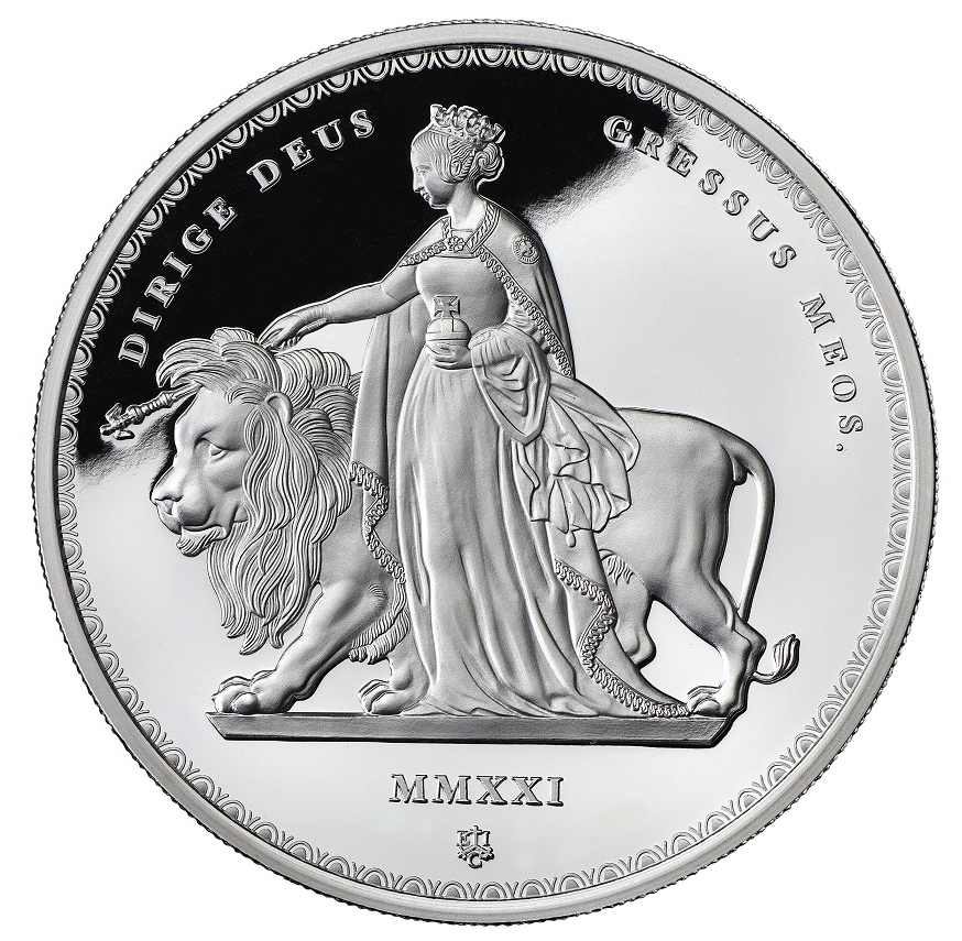 Antique Coin ALE / 2021年 セントヘレナ ウナとライオン 1ポンド 1 