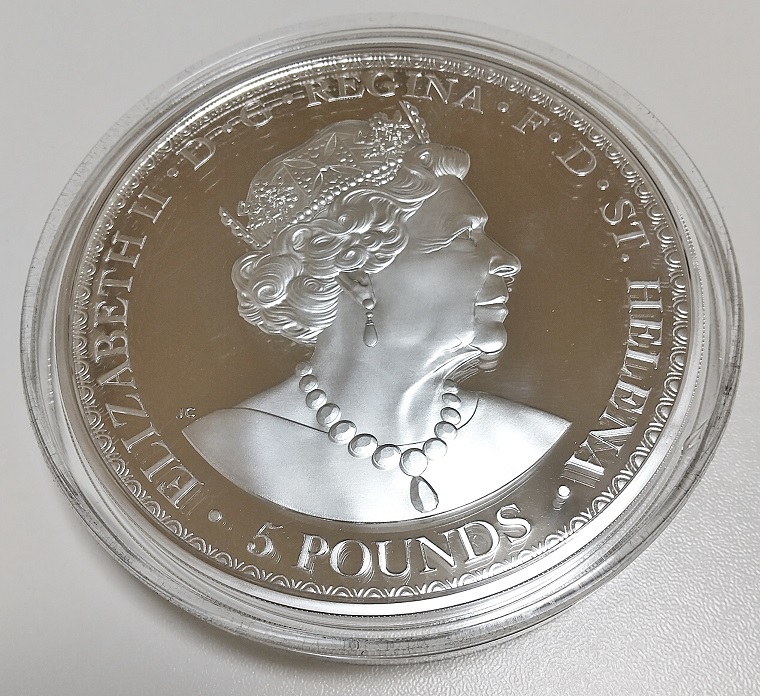 Antique Coin ALE / 2021年 セントヘレナ ウナとライオン 1キロ 1kg 